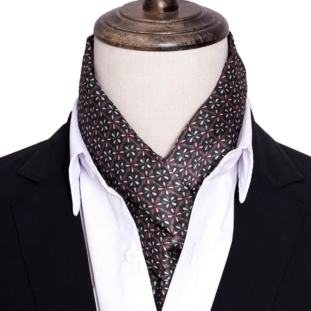 Men Accessories For Travel - New Men's Stripe Silk Scarf Hot
