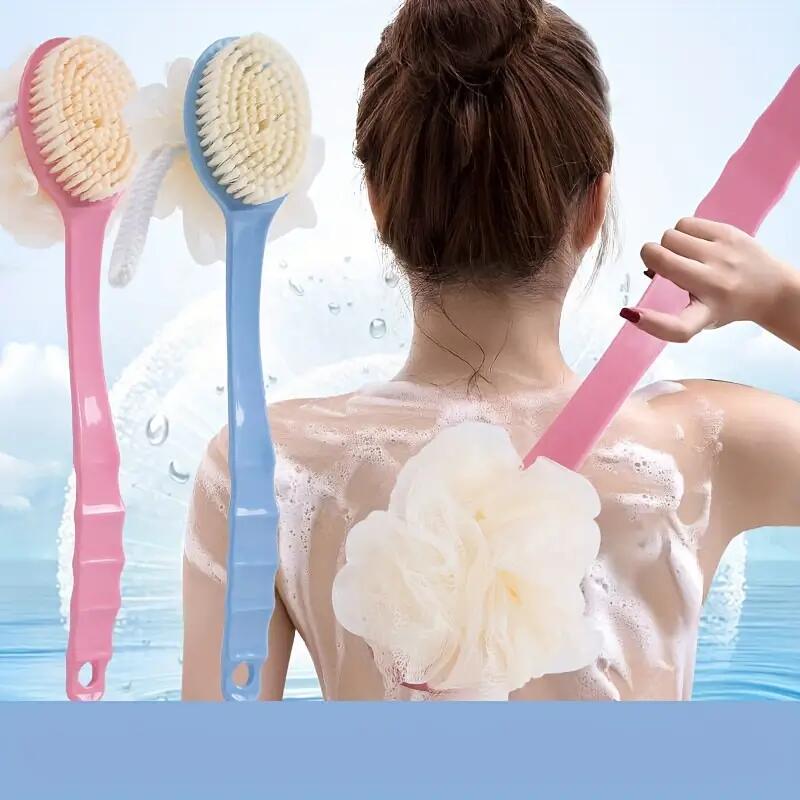 Men'S Accessories Types - Soft Loofah And Bristles Bath Body