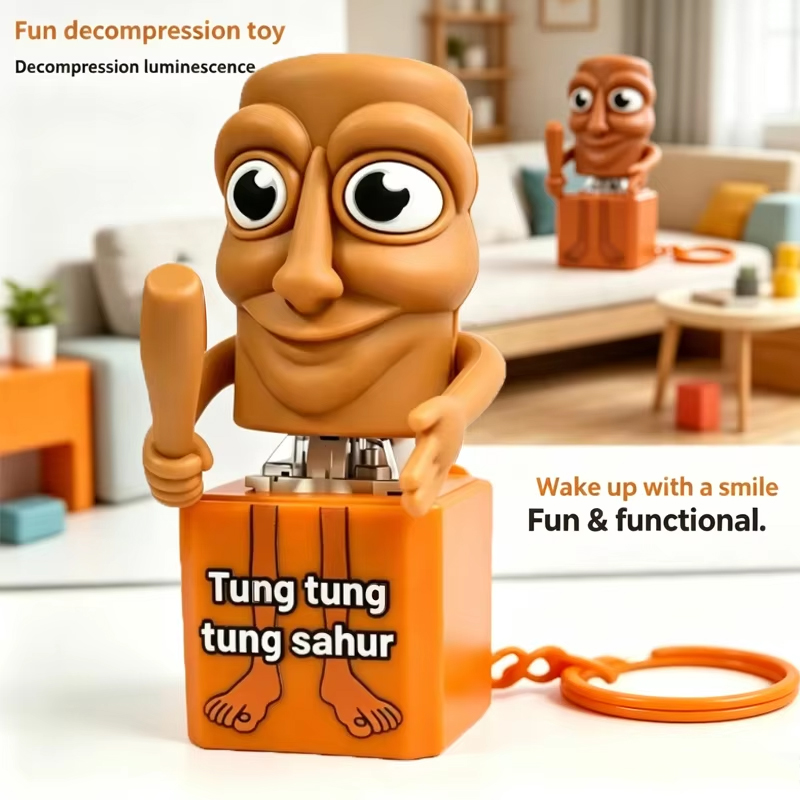Men'S Accessories Rack - New Tung Tung Tung Sahur Keychain
