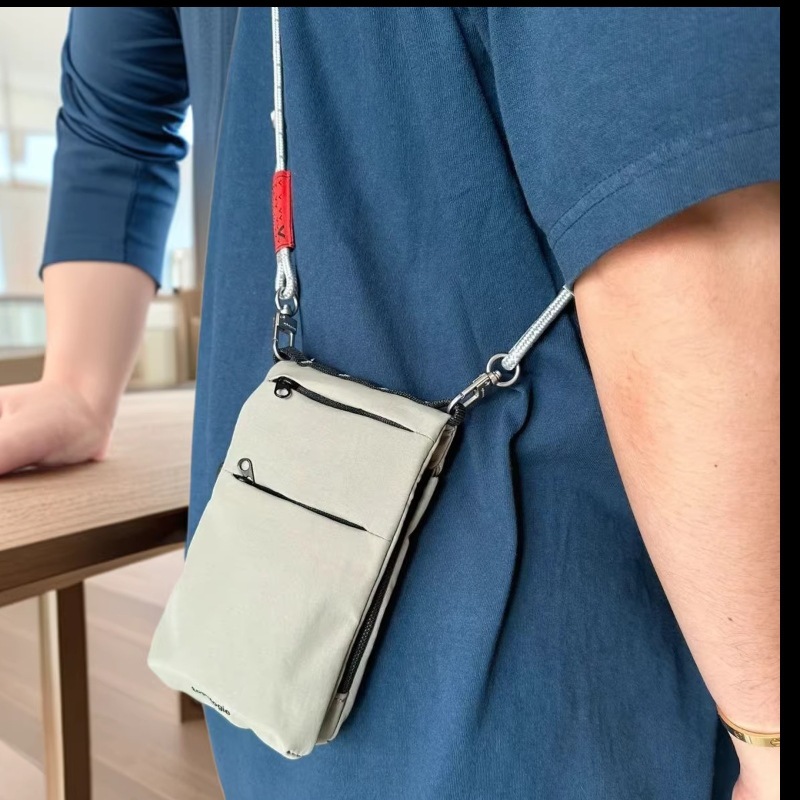 Men Accessories For Travel - Men Slim Fit Crossbody Phone Bag