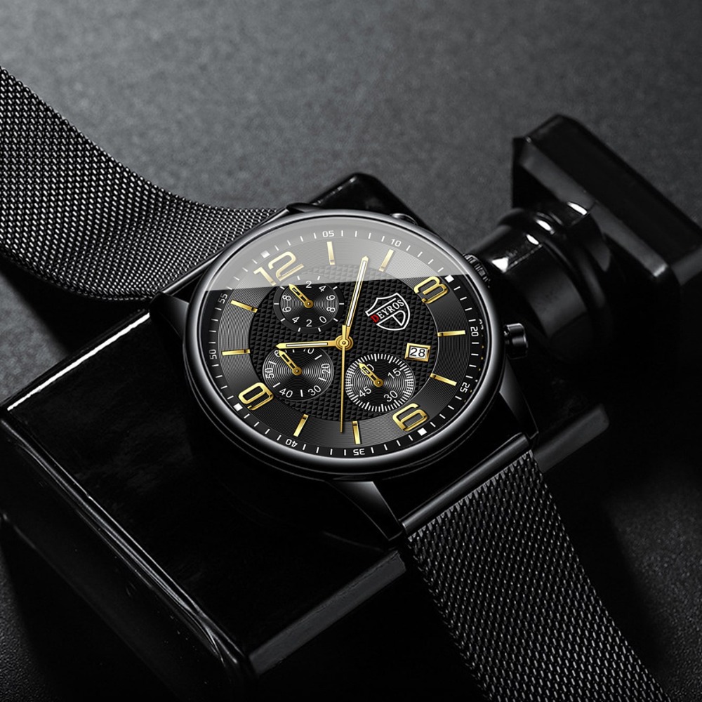 4pcs/set Men'S Elegant Quartz  - Men Accessories Elegant ulasan dan harga