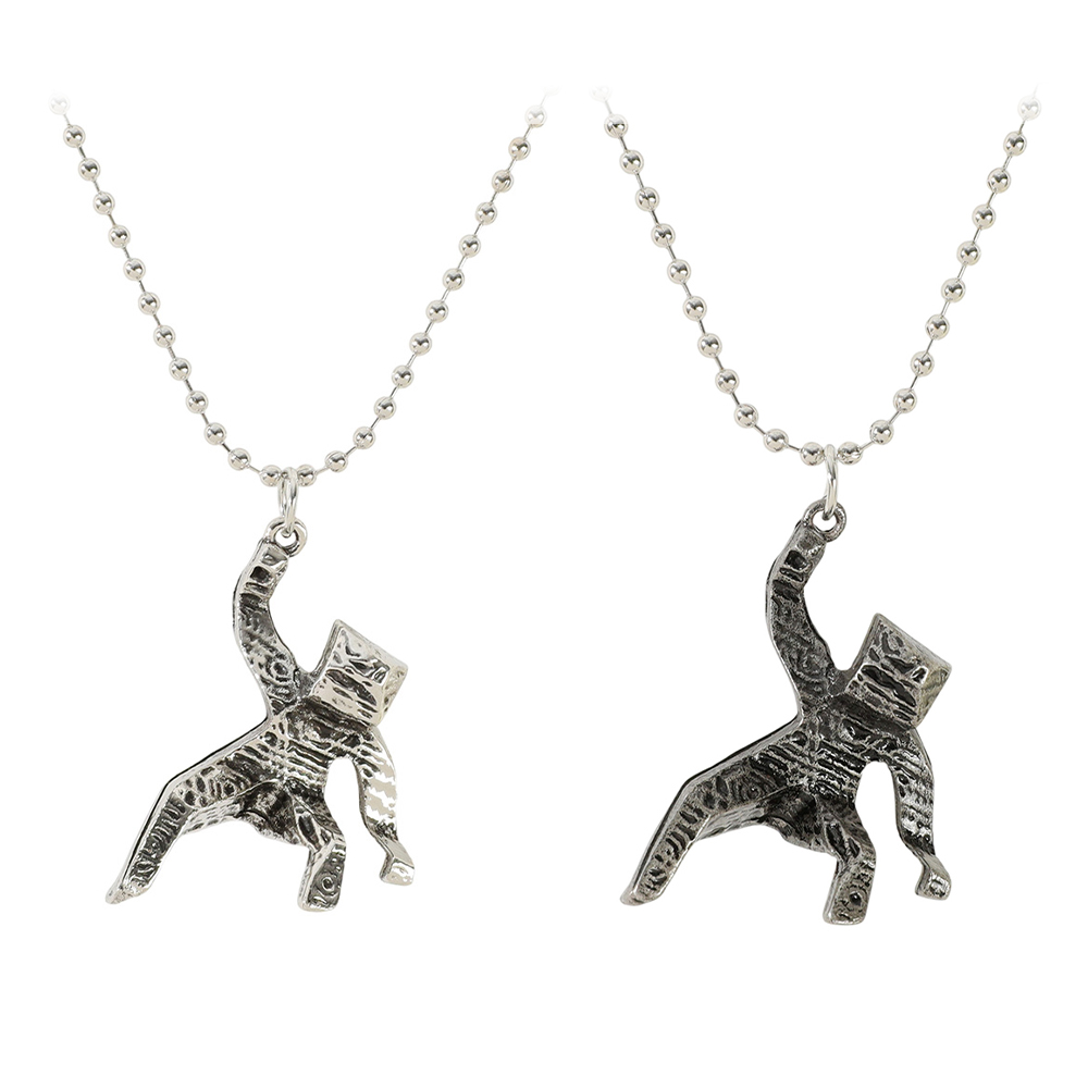 3D Xenon Rock Little Man Proje - Men Accessories Necklace ulasan dan harga