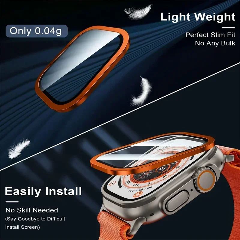 2PCS Titanium Metal Frame for  - Men'S Accessories Watches ulasan dan harga