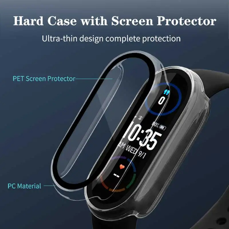Tempered Glass+PC Case For Xia - Men'S Accessories Watches ulasan dan harga