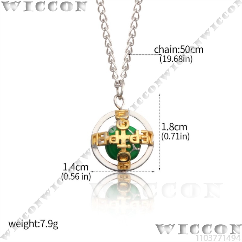 Zeppeli necklace Gyro j0 Anime - Men Accessories Necklace ulasan dan harga