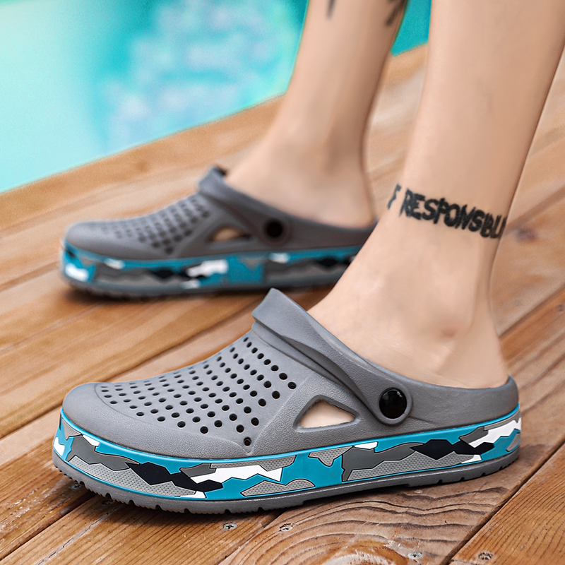 Summer Men Shoes Clogs Slipper - Men Accessories For Beach ulasan dan harga