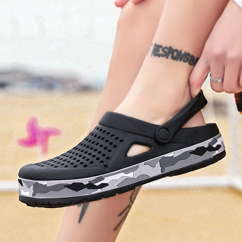 Summer Men Shoes Clogs Slipper - Men Accessories For Beach ulasan dan harga