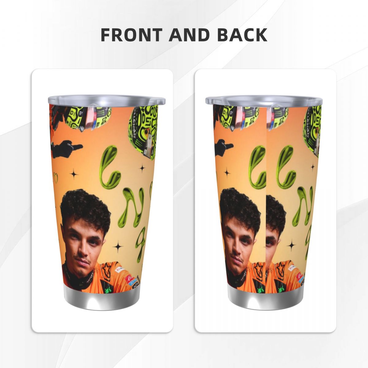 Lando Norris 20oz Stainless St - Flask Stainless Steel ulasan dan harga
