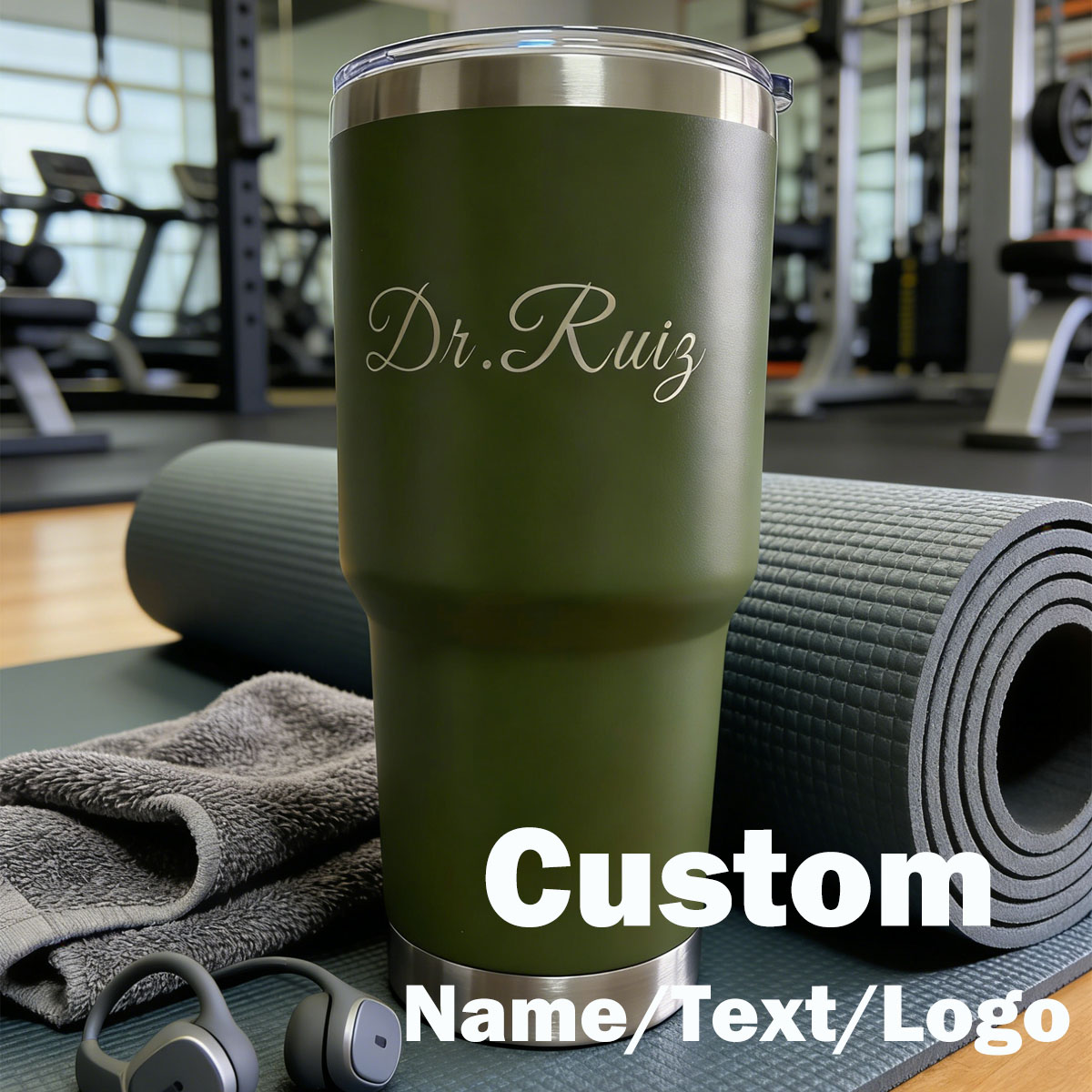 Custom Personalized 30 oz Vacu - Flask Stainless Steel ulasan dan harga