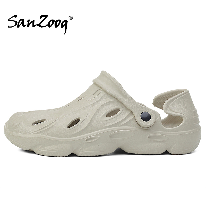 Men's Clogs Slip On Hollow Out - Men Accessories For Beach ulasan dan harga