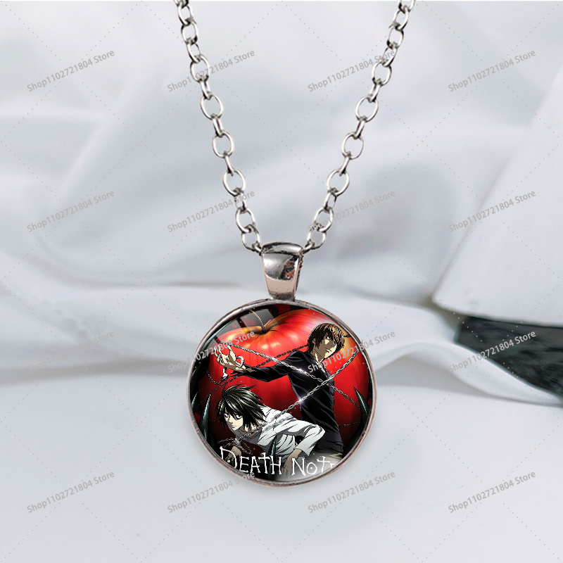 Death Note Time Gem Necklace f - Men Accessories Necklace ulasan dan harga