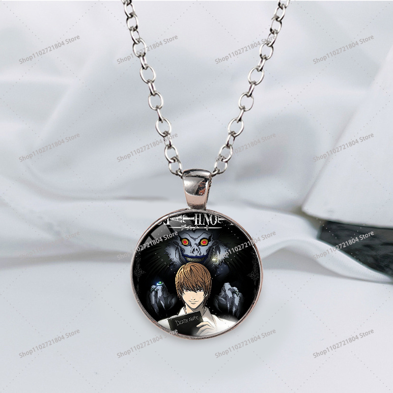 Death Note Time Gem Necklace f - Men Accessories Necklace ulasan dan harga