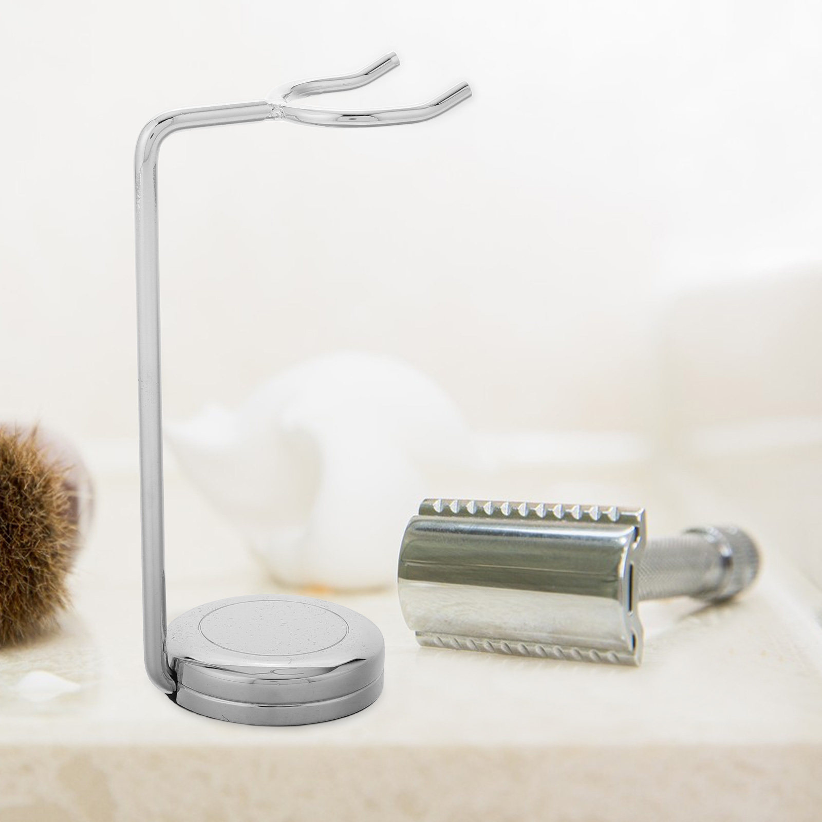 Alloy Mens Shaving Brush Rack  - Men'S Accessories Rack ulasan dan harga