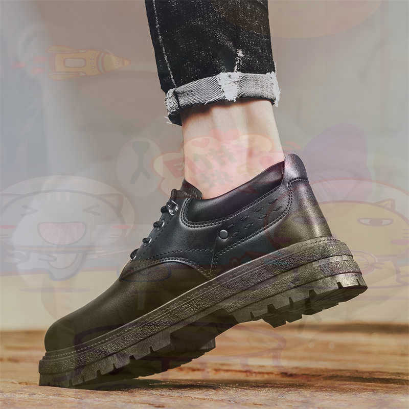Dark Natural Leather Fashion T - Men Accessories Store ulasan dan harga