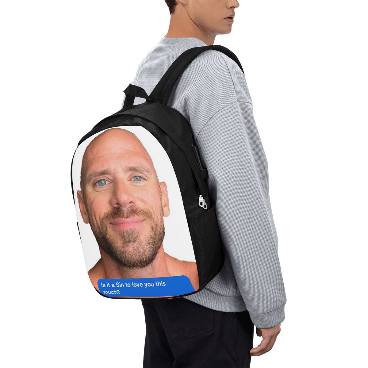 Johnny Sins Flirty Text Bubble - Men Accessories For Travel ulasan dan harga