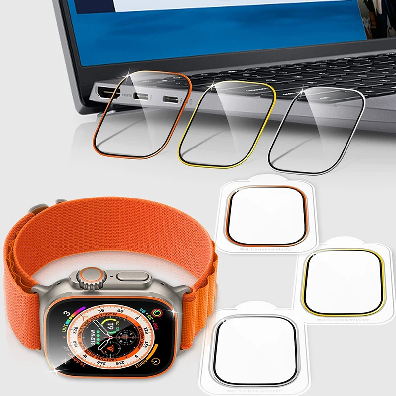 Tempered Glass for Apple Watch - Men'S Accessories Watches ulasan dan harga