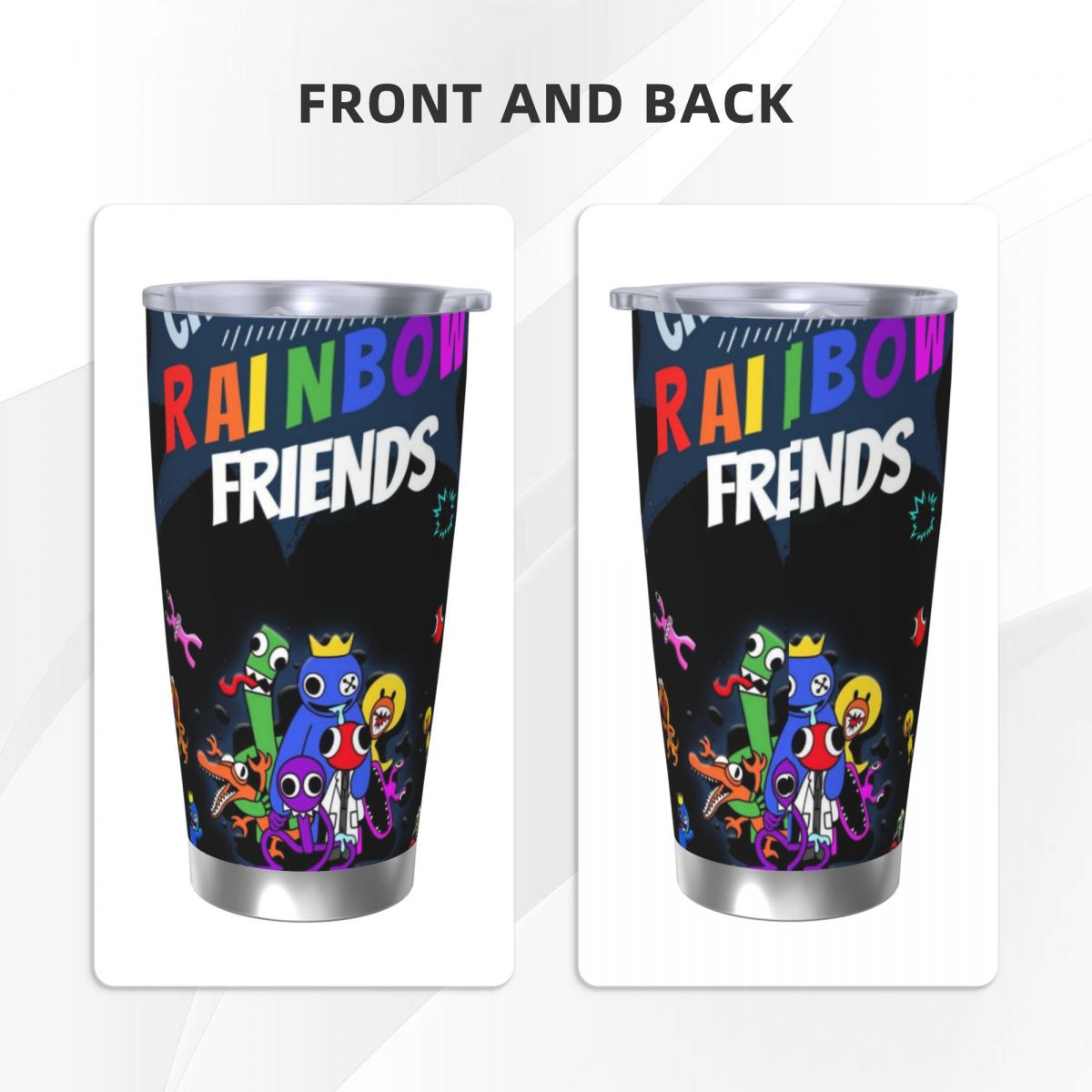 R-Rainbow-Friends 20oz Stainle - Flask Stainless Steel ulasan dan harga