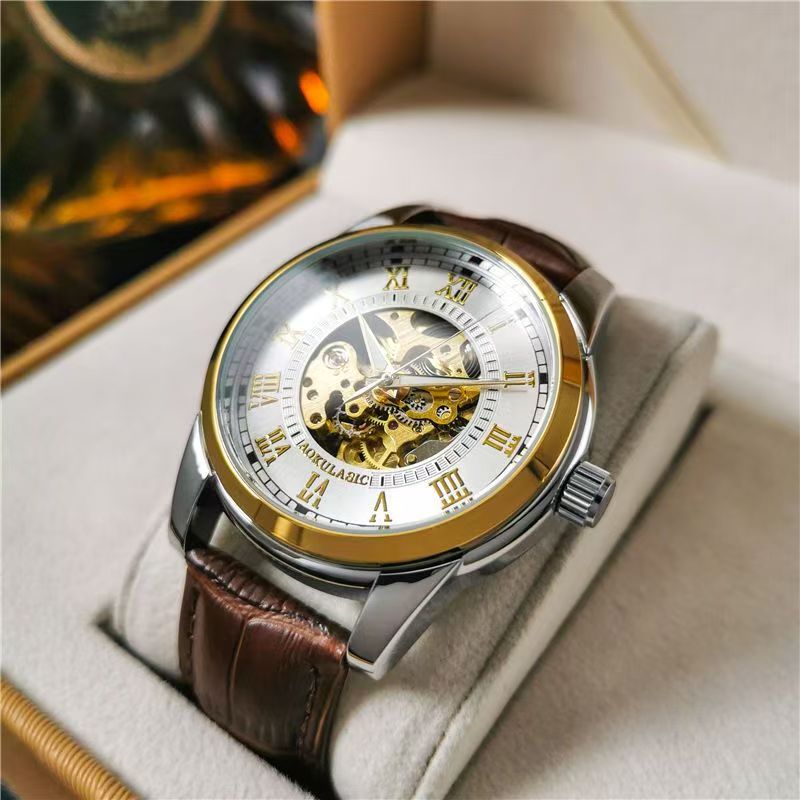 Elegant Men's Automatic Mechan - Men Accessories Elegant ulasan dan harga