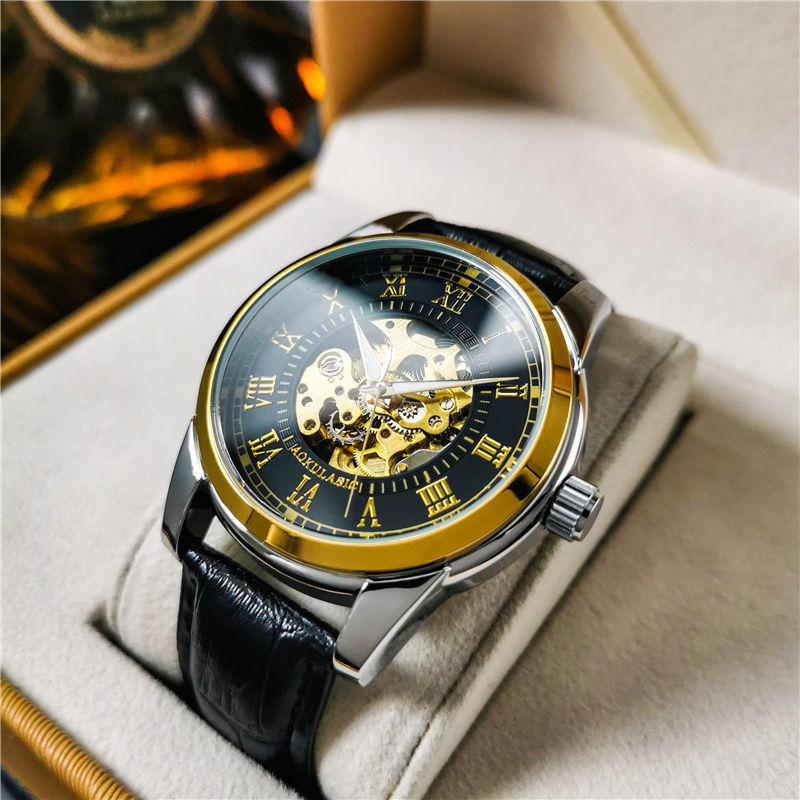 Elegant Men's Automatic Mechan - Men Accessories Elegant ulasan dan harga