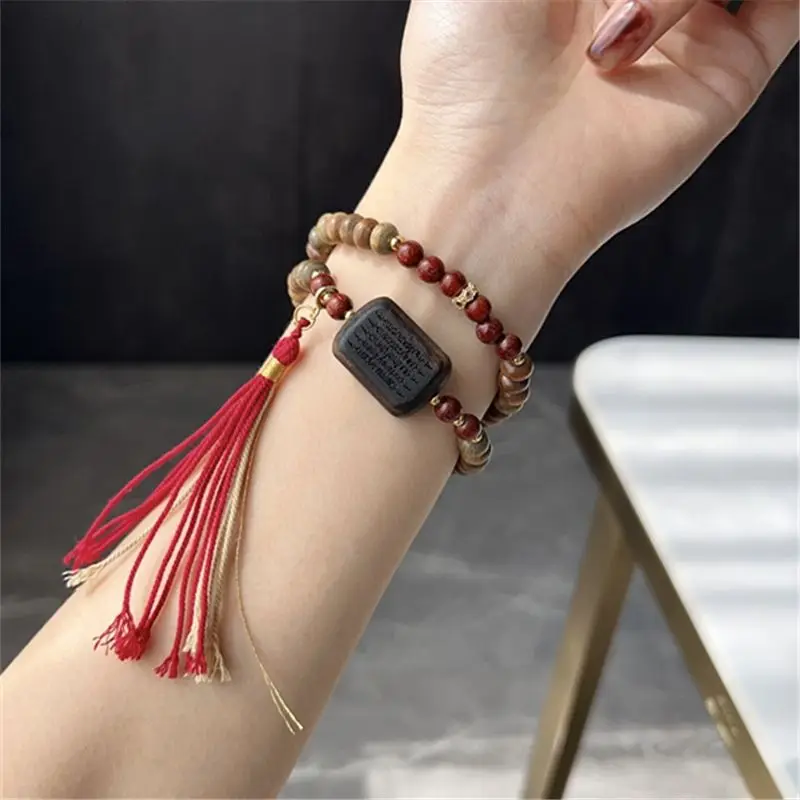 Natural Green Sandalwood Bead  - Bead Bracelet Men ulasan dan harga