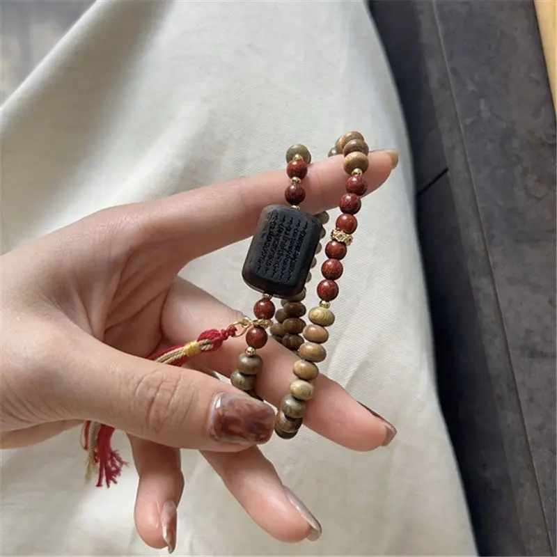 Natural Green Sandalwood Bead  - Bead Bracelet Men ulasan dan harga