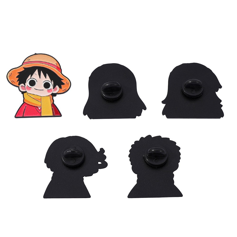 5 Pcs Cute Anime Cartoon Brooc - Lapel Pin Enamel ulasan dan harga