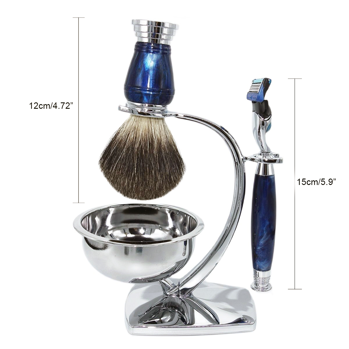 iRAZOR New Royalblue 5-Layer F - Men Accessories Combo Gift ulasan dan harga