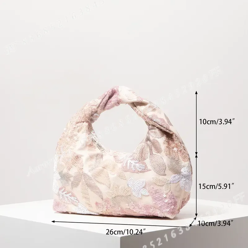 Luxury Sequin Handbag for Wome - Men Accessories Elegant ulasan dan harga