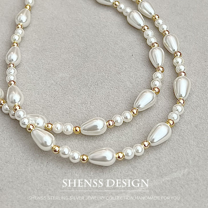 Elegant Imitation Pearl Water  - Men Accessories Elegant ulasan dan harga
