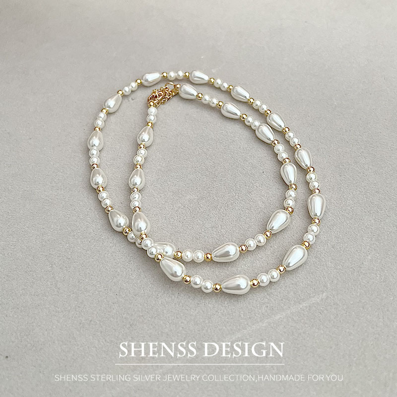 Elegant Imitation Pearl Water  - Men Accessories Elegant ulasan dan harga