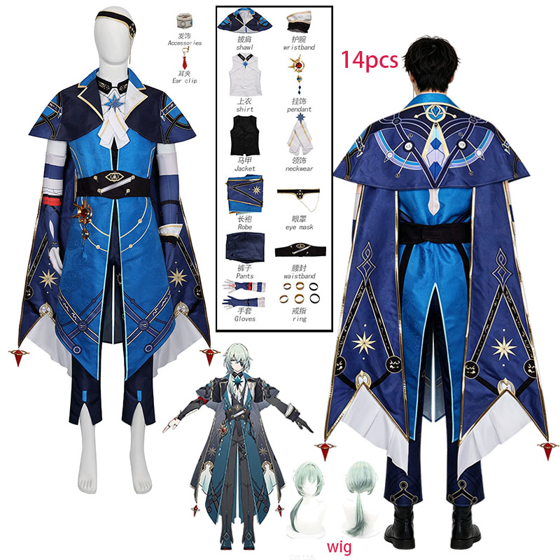 WHH Anime Game Honkai Star Rai - Men'S Accessories Anime ulasan dan harga