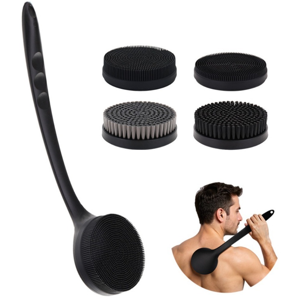Long Handle Silicone Back Show - Men'S Accessories Types ulasan dan harga