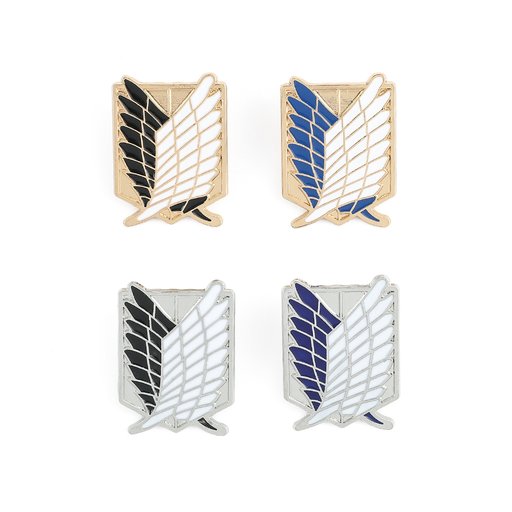 Anime Attack on Titan Enamel B - Lapel Pin Enamel ulasan dan harga