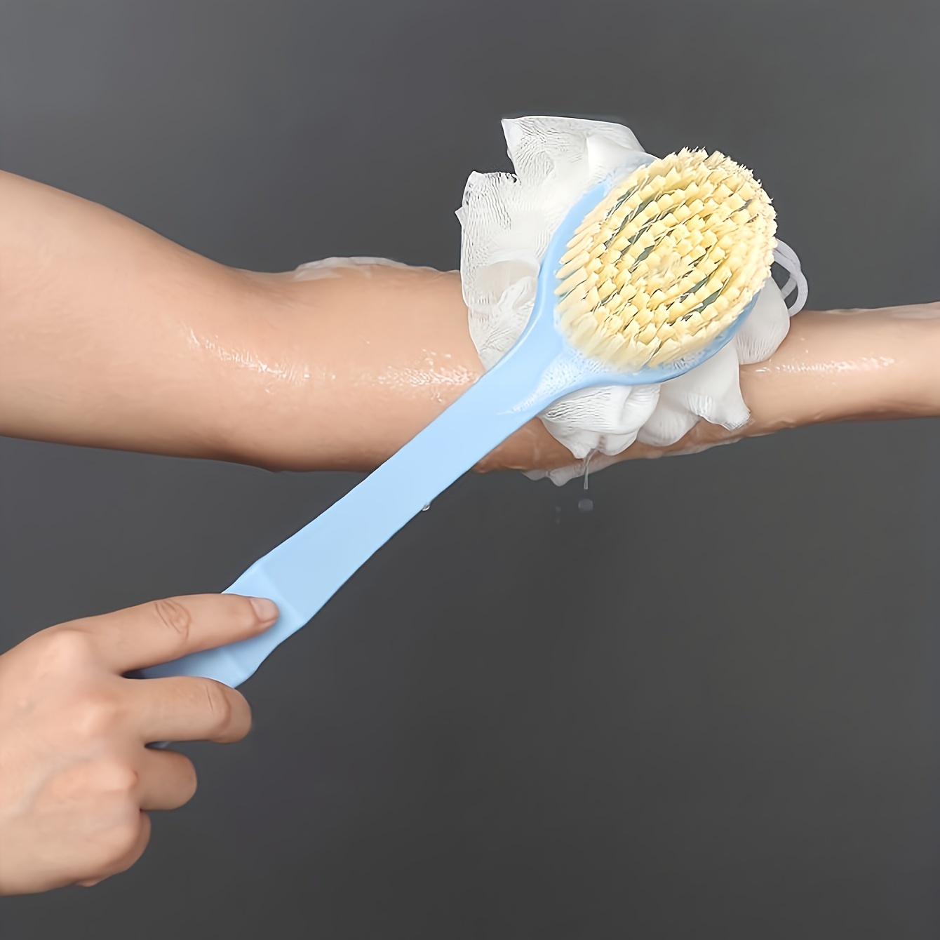 Soft Loofah And Bristles Bath  - Men'S Accessories Types ulasan dan harga
