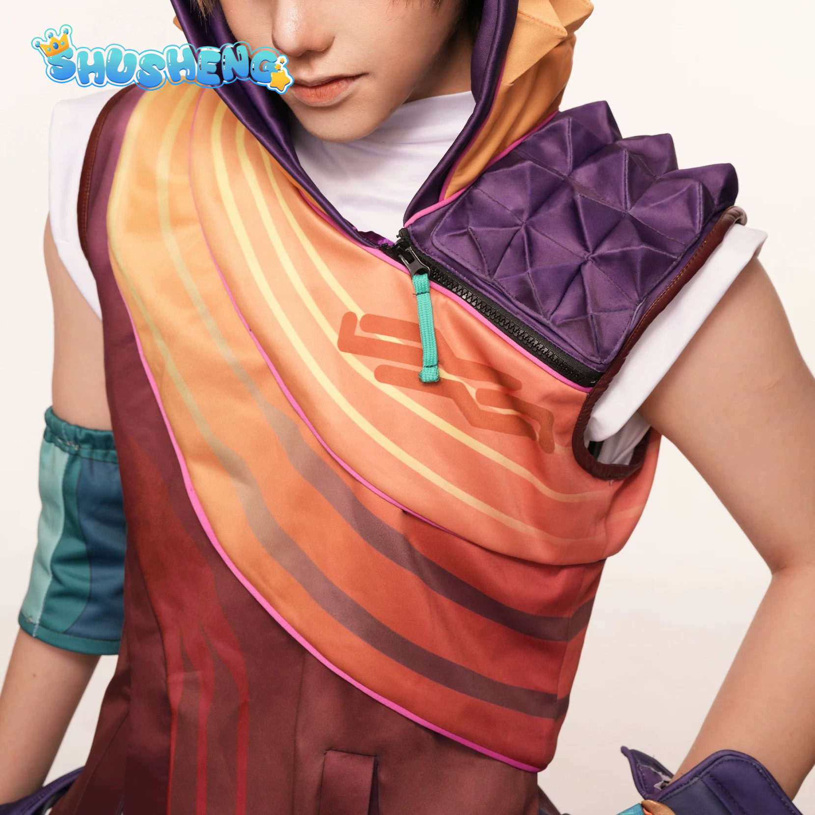 Valorant Miks Cosplay Costume  - Men'S Accessories Anime ulasan dan harga