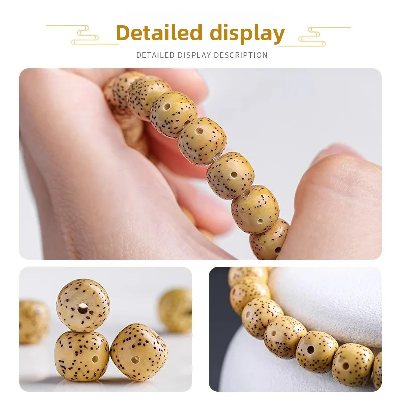High Density Golden Seed Star  - Bead Bracelet Men ulasan dan harga