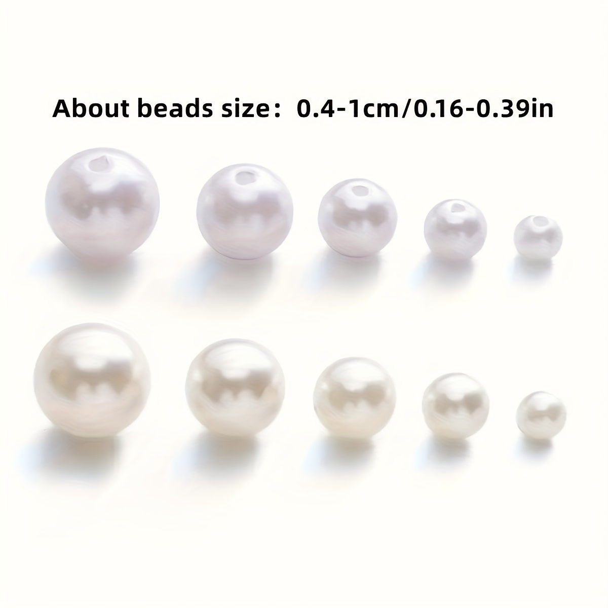 1388pcs 4/6/8/10mm Black, Whit - Bead Bracelet Men ulasan dan harga