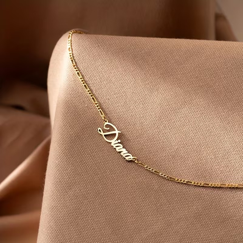 Customized Figaro Chain Neckla - Men Accessories Gift Box ulasan dan harga