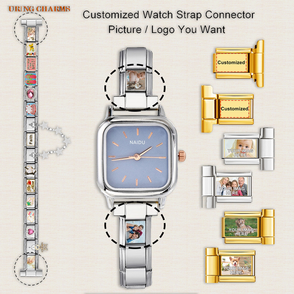 1 pair Picture Logo Customized - Men'S Accessories Watches ulasan dan harga