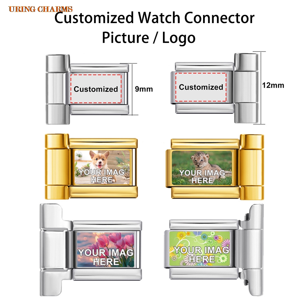 1 pair Picture Logo Customized - Men'S Accessories Watches ulasan dan harga