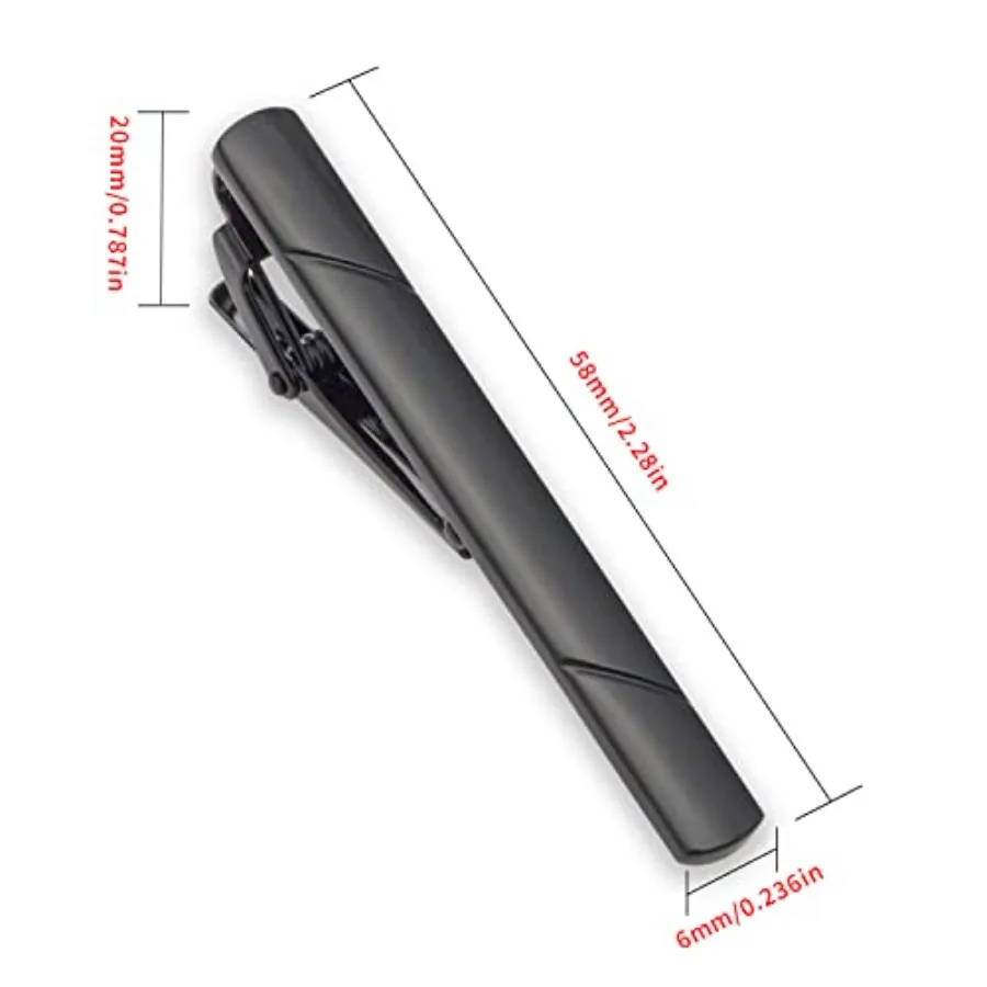 4Pcs Tie Clips For Men Tie Bar - Men Accessories Gift Box ulasan dan harga