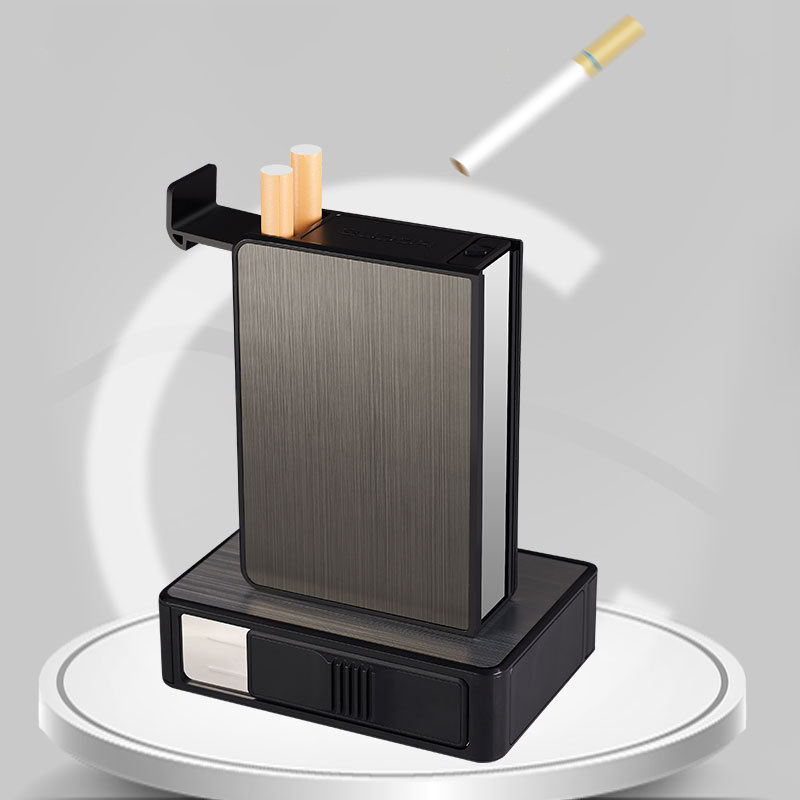 Automatic Cigarette Case Porta - Men Accessories Gift Box ulasan dan harga