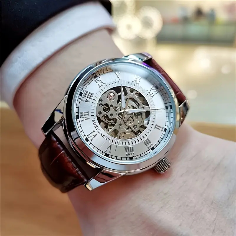 Elegant Men's Automatic Mechan - Men Accessories Elegant ulasan dan harga