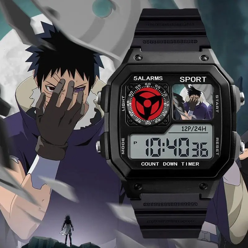 Naruto Watch Sasuke Obito Uchi - Men'S Accessories Watches ulasan dan harga