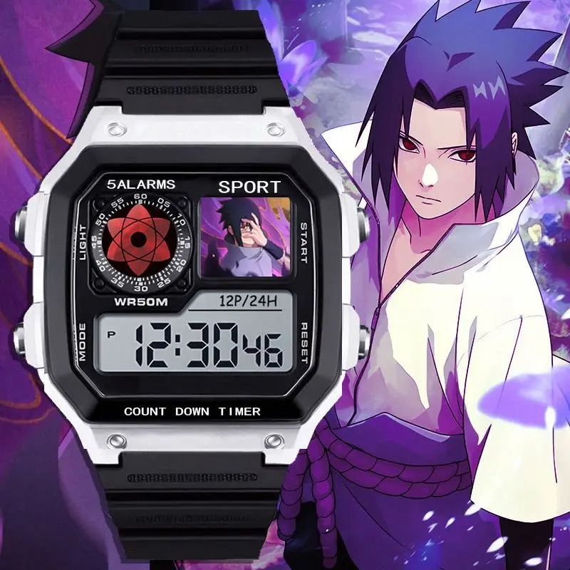 Naruto Watch Sasuke Obito Uchi - Men'S Accessories Watches ulasan dan harga